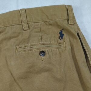Polo Ralph Lauren Ethan Pant Pleated Cotton Twill Mens Chinos Size 38